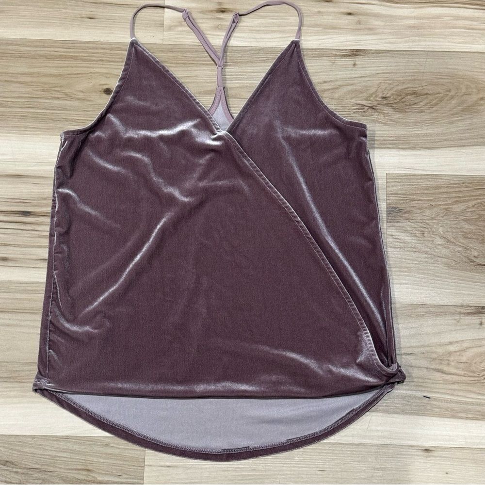NSR Purple Wrap Tank Top Women’s XS